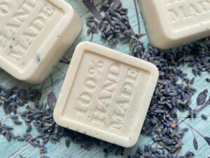 Handmade herbal soap bars