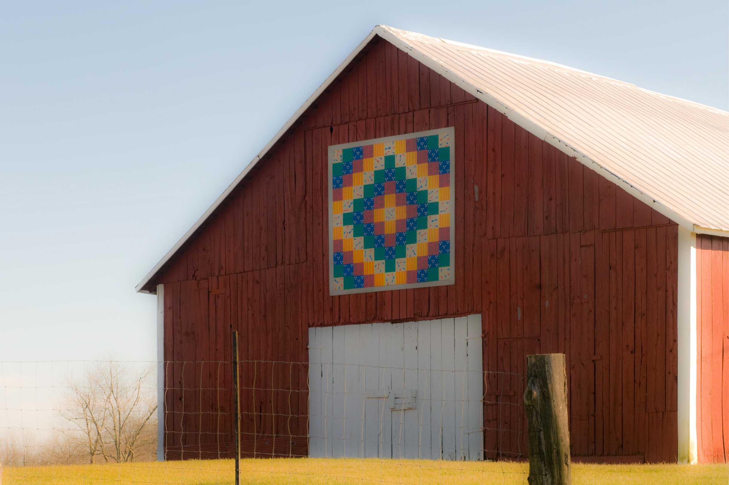 Quilted barn in Amish country, KY by KimRidge Farm